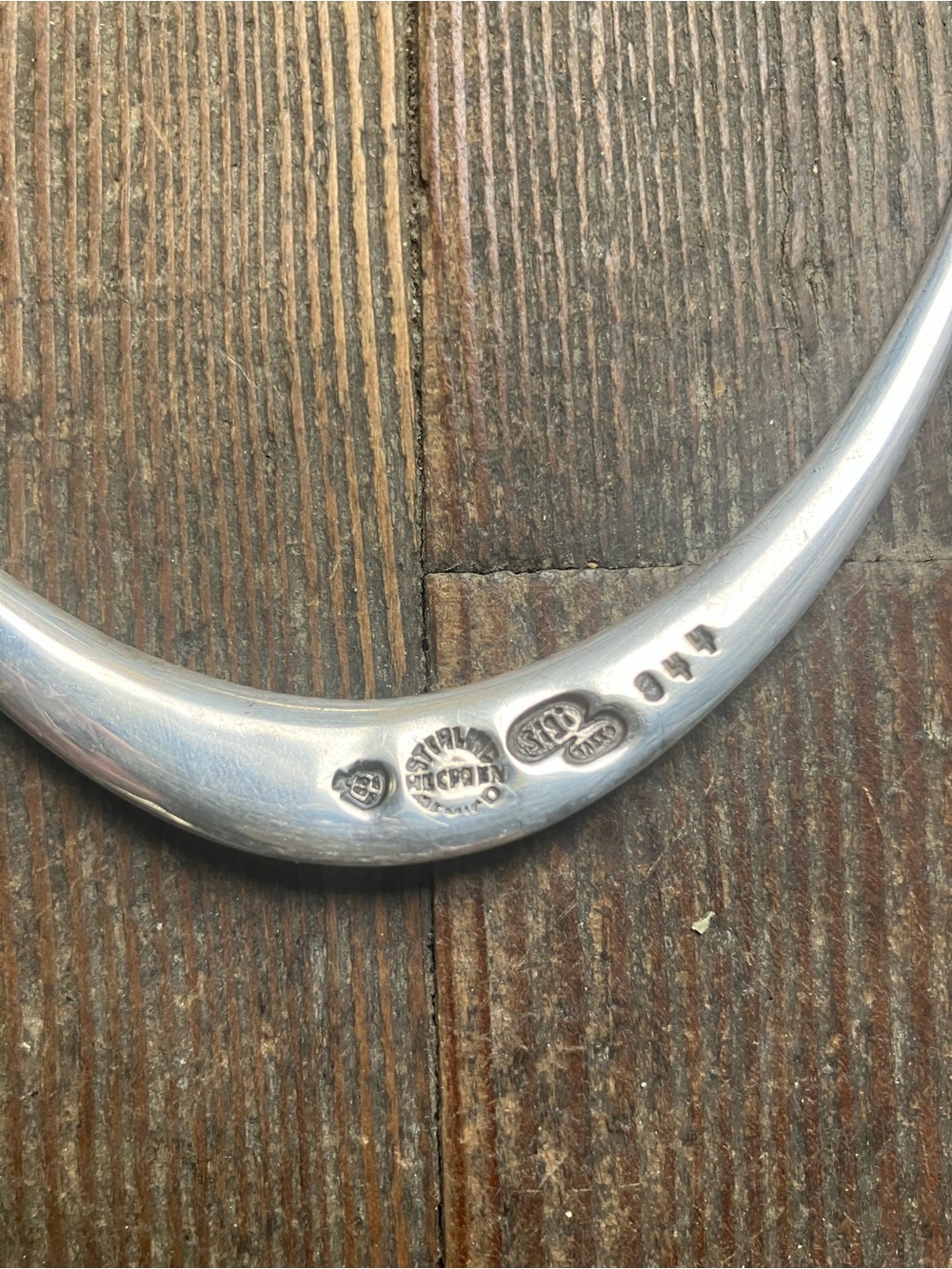 Bent Gabrielsen Sterling collar necklace - Picture 3 of 4